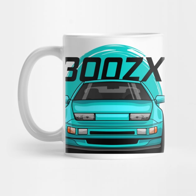 Teal 300ZX Z32 by GoldenTuners